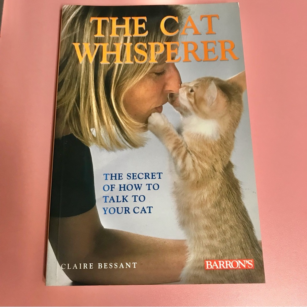 4/$10!!The Cat Whisperer book